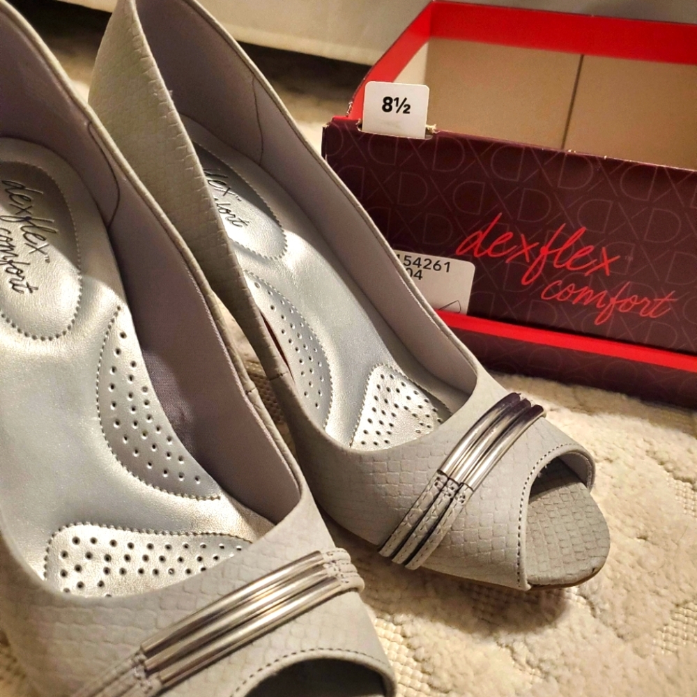 Grey High Heels